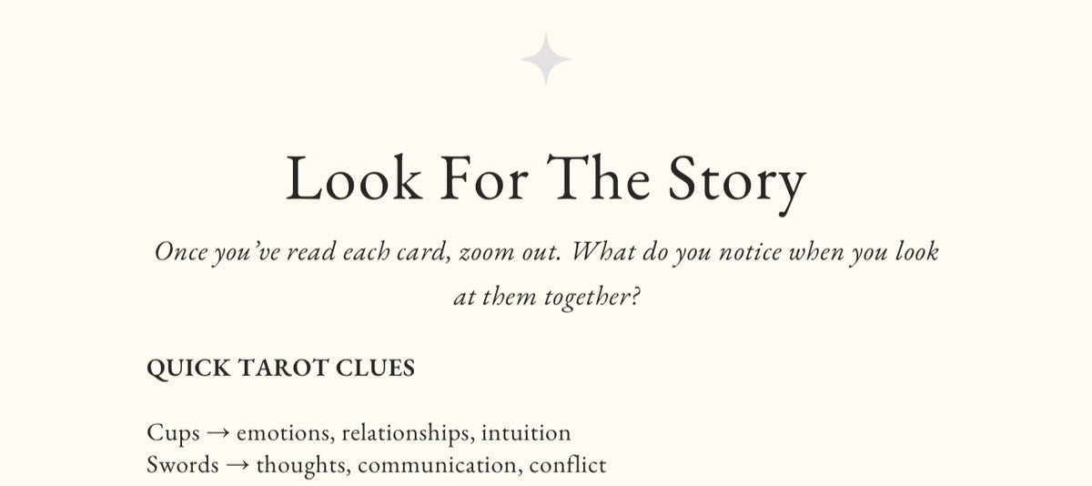 Career, purpose & money tarot guide