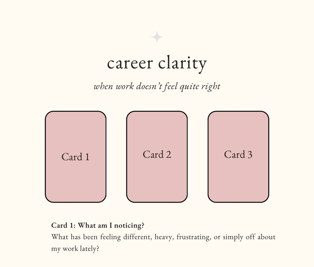 Career, purpose & money tarot guide
