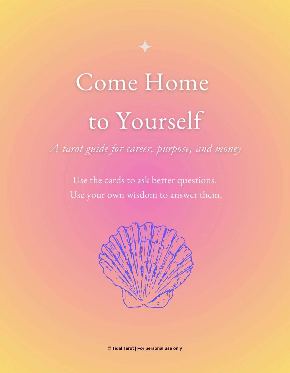 Career, purpose & money tarot guide