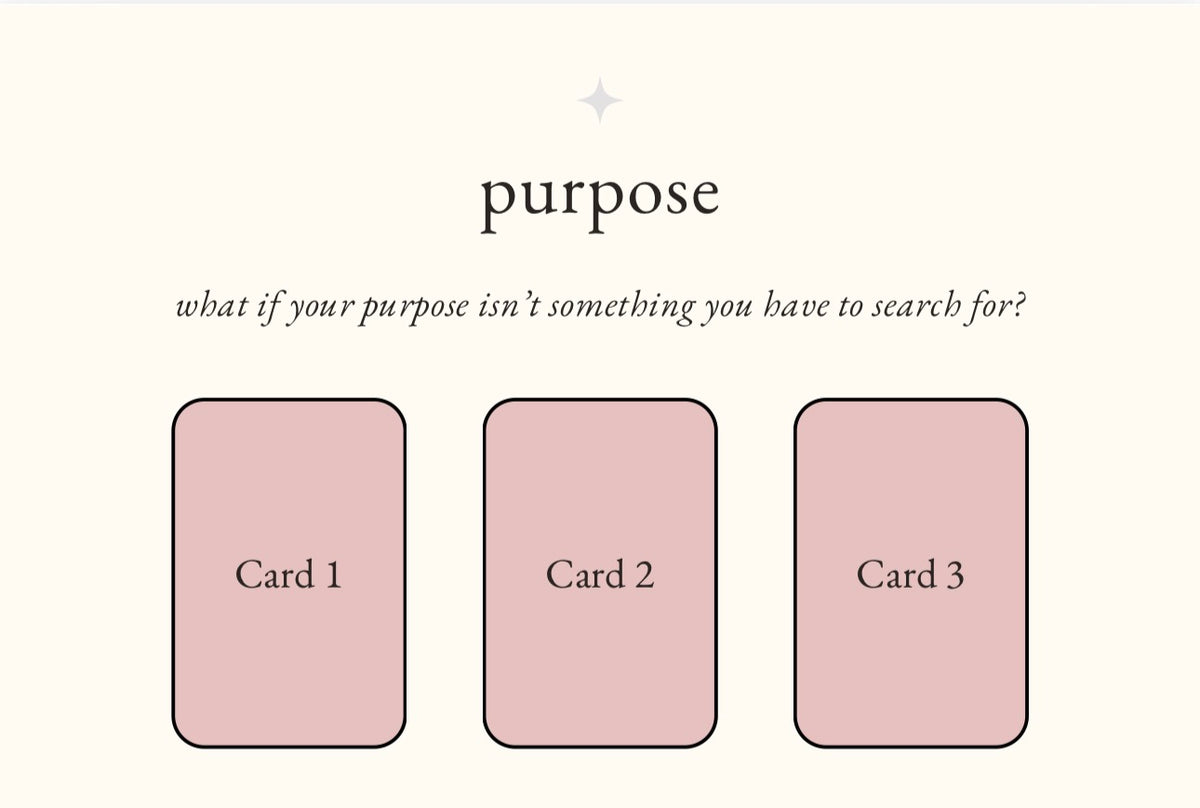 Career, purpose & money tarot guide